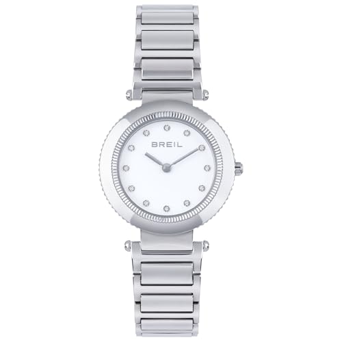 Montre Breil TW1961 montre acier femme horlogerie quartz bracelet métallique argenté