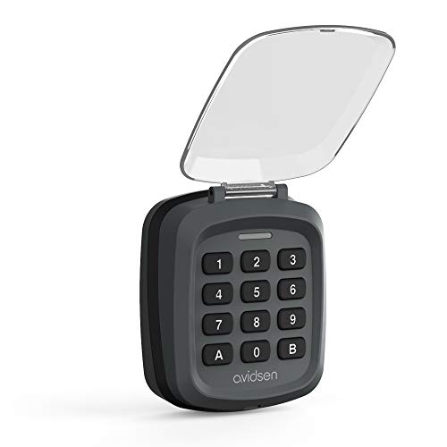Teclado de código inalámbrico 433,92 MHz Avidsen para automatismos de cancelas exteriores 6
