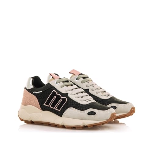 Mtng Para Mujer. 60885 Zapatillas Climb Negro (39), Plano, Cordones, Casual - 5