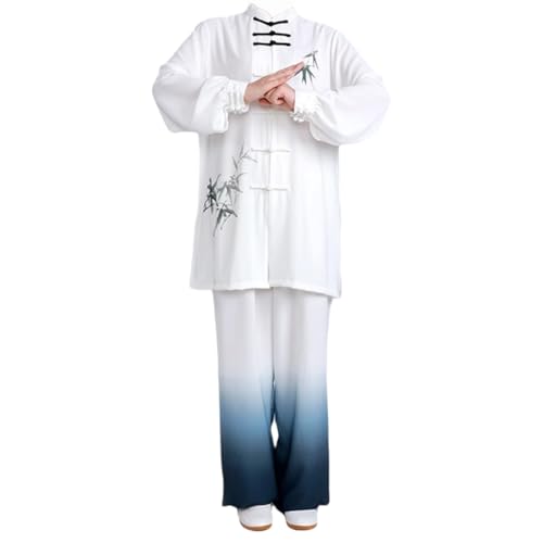 Image of Enigmaire Women'S Tai Chi Set,Unisex Martial Arts Clothing Kung Fu,Chinese Traditional Meditation Uniforms,Chinese Style Design,Suitable For Martial Art,Shaolin,Wing Chun