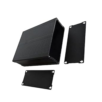 Waterproof Junction Project Box Aluminum Instrument Box Electronic Enclosure DIY for Holding Circuit Board