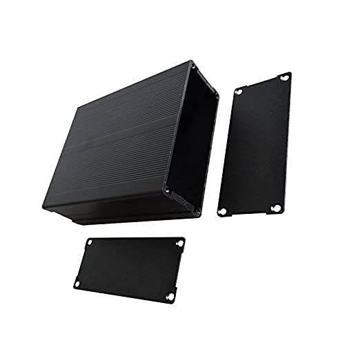 Waterproof Junction Project Box Aluminum Instrument Box Electronic Enclosure DIY for Holding Circuit Board-image-10