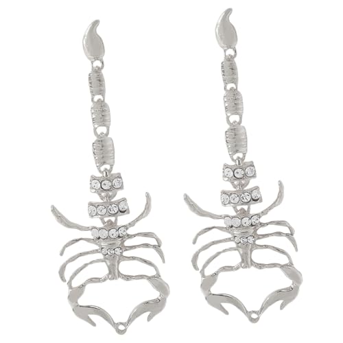 ANDRESLAD Animal Gothic Earrings Dangle Rhinestone for Women Statement Fashion Jewelry for Halloween ANDRESLAD Animal Gothic Earrings Dangle Rhinestone for Women Statement Fashion Jewelry for Halloween