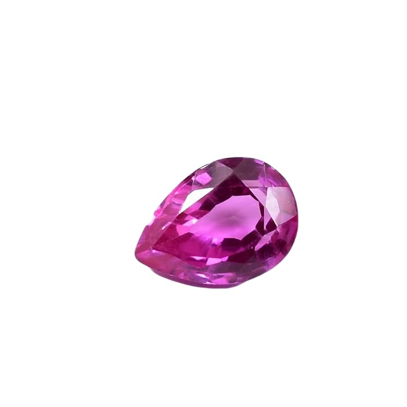 Saphir rose authentique 12x9mm pour remplacer ou créer une pierre de bague manquante