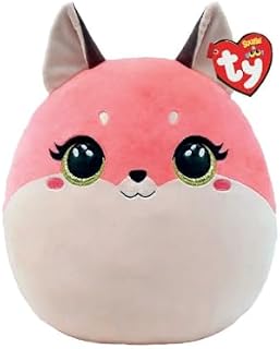 TY Toys Squish a Boo Fox Roxie - 20 CM,Pink,2009155