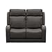 Thomas Payne Signature Seismic Series McCoy RV Theater Seating Loveseat Recliner Set with Power Adjustable Lumbar, Headrest, Reclining, Heating, Massage, Cupholder Controls - 2024117126