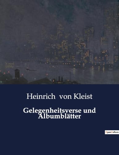 Gelegenheitsverse und Albumblätter (German Edition)