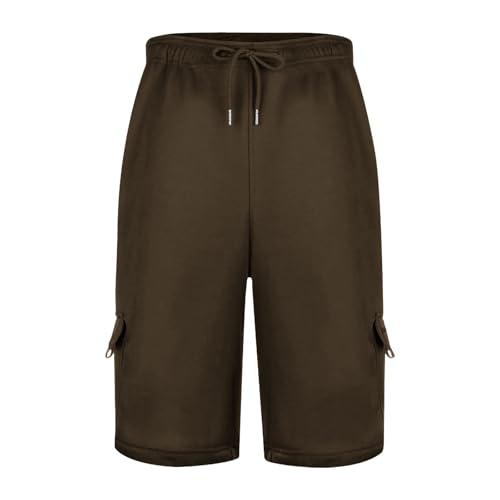 Short cargo largo para hombre con bolsillos X-Large miniatura 5