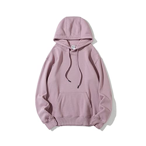 Pull à capuche en polaire Legou violet XXXL en textile isolant d'automne