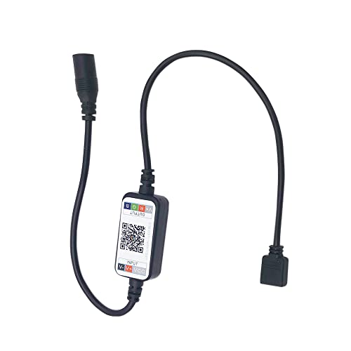 Image of Mini LED Strip Light RGB Controller Wireless Bluetooth Dimmer for Control USB 5V DC 12V 24V Music 5050 Colorful Tape (DC 12V)