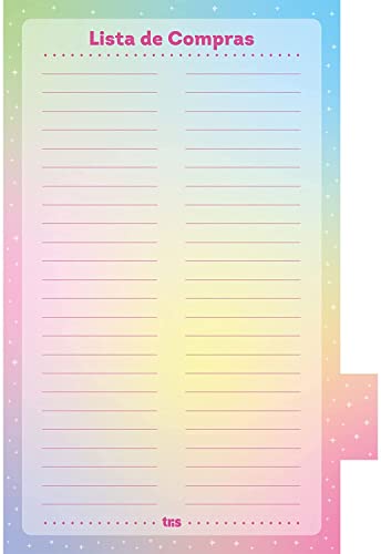 Nota Auto Adesiva Tris Holic Lista Dreamy 72 Folhas