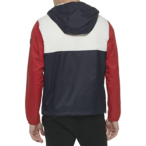 Image of Tommy Hilfiger Men's Simple Hooded Rain Jacket