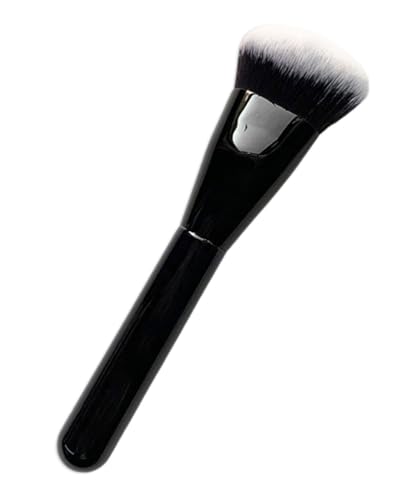GAJUS Brocha para difuminar tintes y sombras, brocha para rubor líquido para difuminar sin esfuerzo y lograr un acabado impecable, con cerdas sintéticas, vegana y sin crueldad animal.