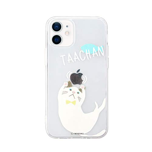 [�^�[�`�����������C�Z���X�i] abbi FRIENDS 2020 iPhone (5.4�C���`)�L �P�[�X �N���A [ �˂� ���L ���� �A�j�}�� �\�t�g ���� �������h�~ TPU Qi�[�d ���C�����X�[�d iPhone 12 mini �J�o�[] �^�[�`