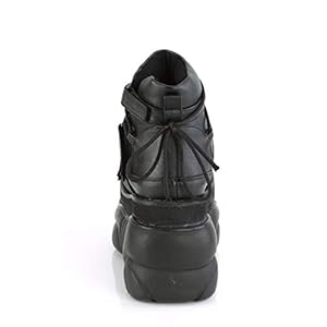 demonia ZZ-PL-BOX13 サイズ 9 Demonia Buty męskie Boxer-13/BVL, czarny - Czarna skóra wega