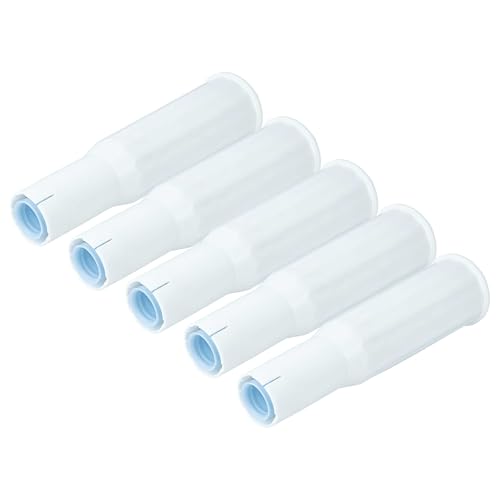 vhbw 5x Wasserfilter Filter kompatibel mit Jura Impressa E80, E75, E60, E70, E65, E74 Kaffeevollautomat, Espressomaschine Weiß