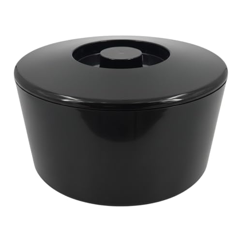 Chabrias Ltd 10 Litre Ice Bucket with Lid & Removable Draining Liner - Large Party & Bar Ice Bucket, UK Made Hard-Wearing Plastic for Home & Professional Use - Black 10 Litre - Made in England - Image 3