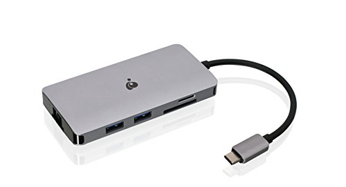 IOGEAR USB-C Travel Dock met Power Delivery 3.0, GUD3C06