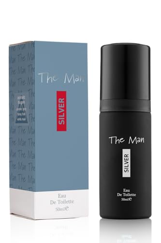 Milton-Lloyd The Man Silver - Fragrance for Men - 50ml Eau de...
