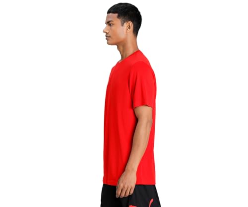 Image of Puma Men's Polyester Regular Fit T-Shirt