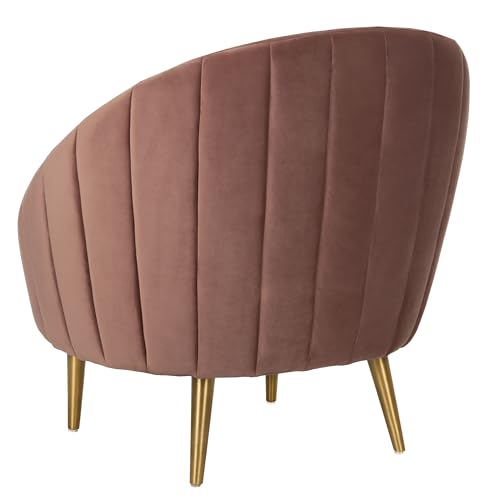 Sillón Tubular Plegable Rosa Polvoriento miniatura 6