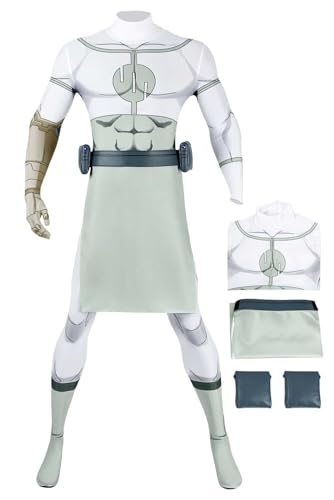 Firecos Conquest Cosplay Costume Jumpsuit Mens Invincible Cosplay Costumes Adults Bodysuit Halloween Outfits