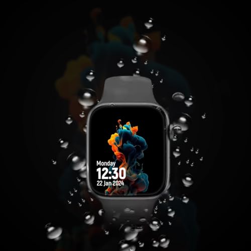 Image of PunnkFunnk T55 Ultra Smart Watch with 2 Series | HD 1.83 inch Display | Bluetooth Calling | Sports Mode | Health Mode | Sleep Tracking | Compatible with All Android & iOS (Black Strap)