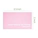 ITZAMNA Thank You card for small business customer order packaging insert retail handmade pink pack of 100