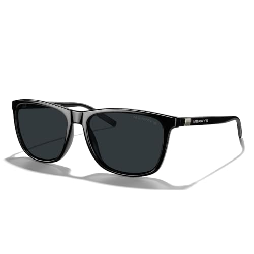 MERRYS Unisex Polarized Aluminum Sunglasses Vintage Sun Glasses For Men/Women S8286
