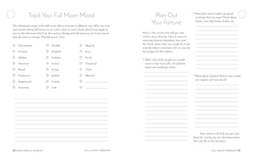 Image of Moon Spells Journal: Guided Rituals, Reflections, and Meditations (Moon Magic, Spells, & Rituals Series)