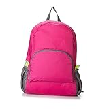 Anneome Mochila Plegable para Senderismo y Camping Ajustable y Espaciosa Mochila Deportiva Ligera para Color