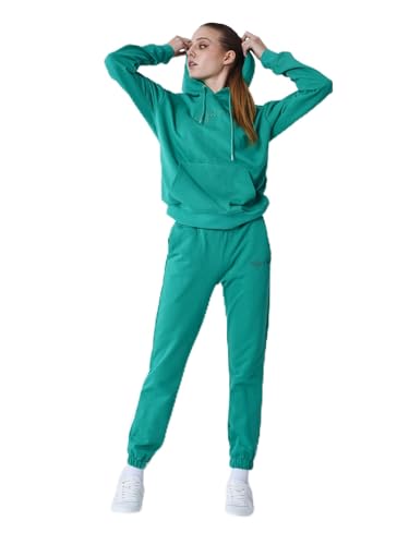 Jogging femme Project X Paris Signature vert taille S pour un style streetwear