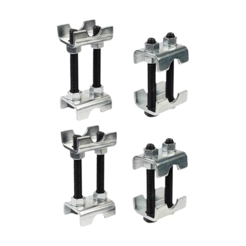 Milageto Mini compressore per molle elicoidali Mini compressore per molle elicoidali che allarga o comprime i distanziatori a spirale, 4 Pezzi