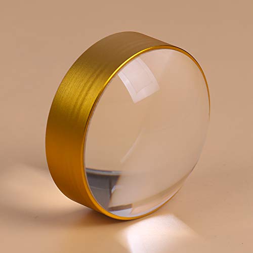 3” Dome Magnifier Optical Glass Portable Paperweight Magnifying Glass Extremely Clear Reading Aid Magnifying Glass Dome Easy to Glide for Reading Books,Map,Newspaper and Magazine by BIJIA（75mm） - Thumbnail 5