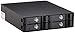 Price comparison product image SilverStone SST-FS204B - Aluminium Trayless Hot Swap Mobile Rack Backplane / Internal Hard Drive Enclosure for 4x 2.5 Inch SAS/SATA HDD or SSD, fit in any 5.25 Inch Drive Bay, with Fan and Lock, black