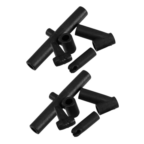 Toyvian 2Sets Kite Frame Connectors DIY Kite Kits Plastic Connectors for Quick Assembly Versatile Support Sticks and Repair Parts for Making and Fixing