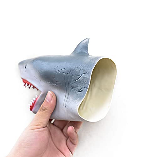 Yolococa Shark Hand Puppet Realistic Latex Animal Hand Puppets For Children Instagram Toys #TOP3