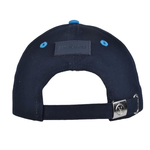 Enzo Castellano SSC NAPOLI Casquette de Baseball, Produit Officiel, Bleu, Taille Unique – vue 4