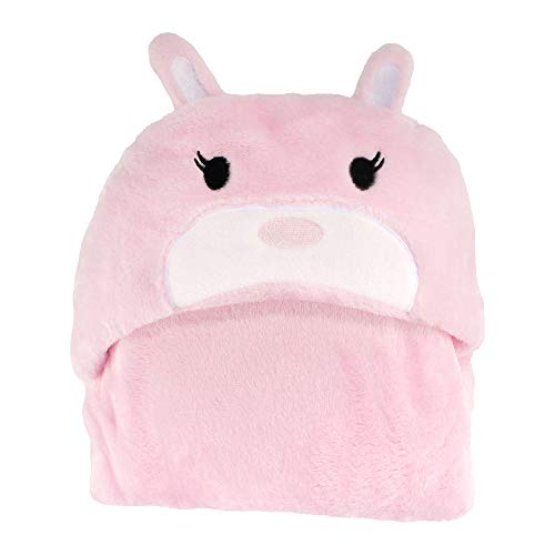 Image of BambooMN Super Soft Hooded Baby Bath Animal Towels - Cute Nursery Essentials Ages Newborn to Toddler - For Girls /Boys
