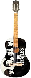 Miniature Guitar Replica - Famous 4 ' Beatles ' Tribute