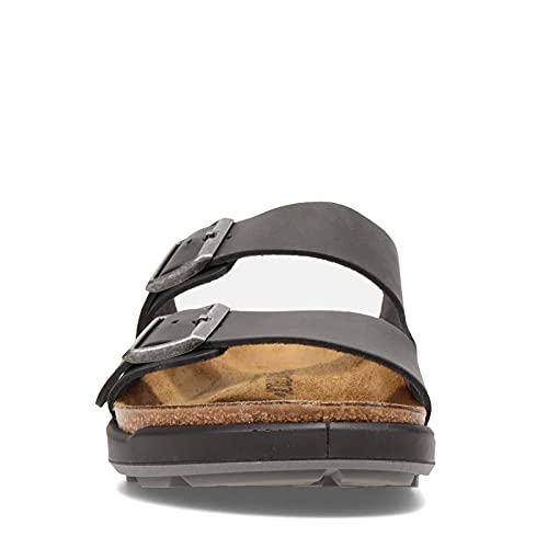 Birkenstock Women's Open-Back Arizona Ct Blk Oil LTR R3