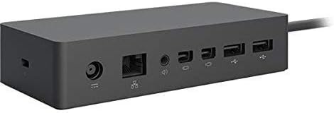 Microsoft Surface Dock Station (2x HD Video ports, Gigabit Ethernet port, 4 x USB 3.0 ports, Audio port) (Renewed)