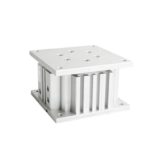 Vérin à double effet MGF40-100 avec plaque de guidage intégrée - 2