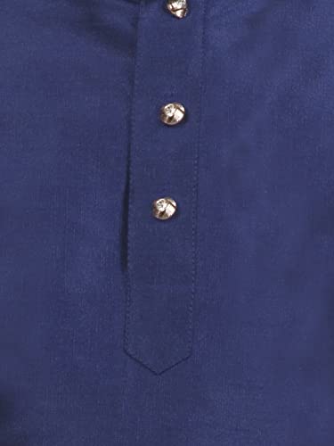 Image of SG YUVRAJ Boy's Raw Silk Kurta Dhoti Set