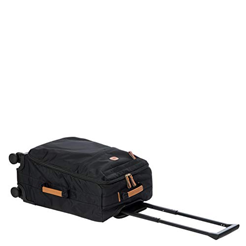 Bric's X Travel - Carry-On Luggage Bag With Spinner Wheels - 21 Inch - Luxury Luggage Bag - Black #TOP4