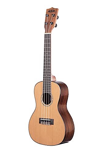 Kala KA-SCAC-C – Solid Cedar Top Acacia, Ukulélé Concert - Les Beatles, Paul McCartney, John Lennon, RIngo Starr, George Harrison Kala KA-SCAC-C - Solid Cedar Top Acacia, Ukulélé Concert – Image 5