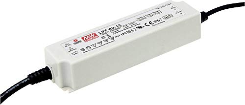 MeanWell LPF-40-24 LED-Treiber, LED-Trafo Konstantspannung, Konstantstrom 40W 1.67A 14.4-24 V/DC
