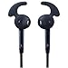 Earbud Tips for Samsung Sport Ear Tips, Anti-Slip Silicone Replacement Ear Tips for Galaxy S7edge S7 S6edge, Samsung Level U EO-BG920 Bluetooth Earphone (Black)