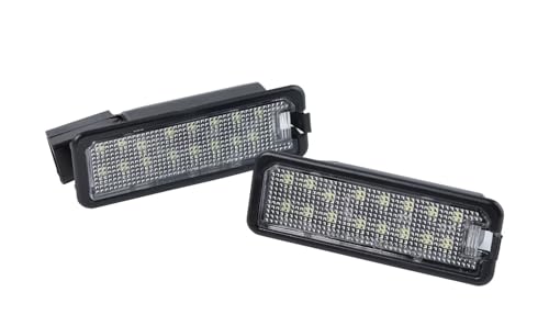 Luces de placa de matrícula LED blancas para Boxster, Cayman y Cayenne 2011-2014