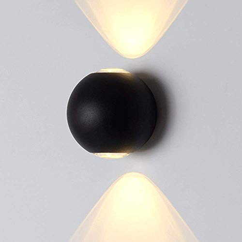 Wall sconce LED 10W éclairage bidirectionnel haut bas en aluminium durable - 2